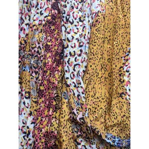 Bhanuni By Jyoti Anthropologie Panthera Animal Print Maxi Skirt Lined Full 6 - Picture 4 of 12